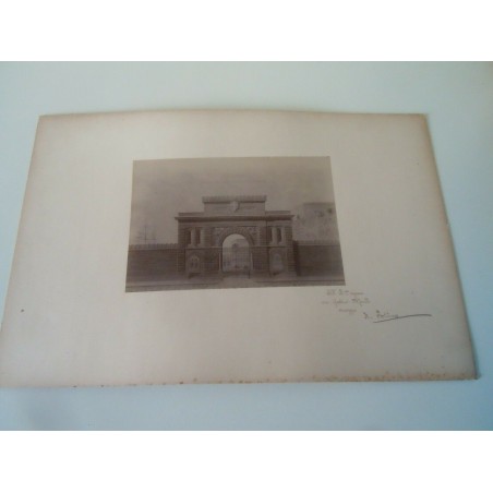 Napoli progetto della porta dell' arsenale arch Folinea architettura