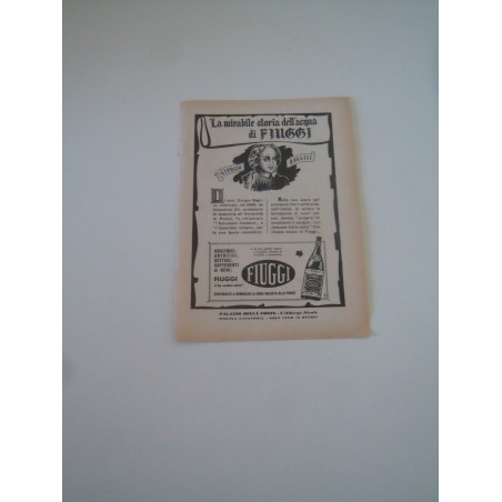 Pubblicità advertising Fiuggi acqua minerale Giorgio Baglivi