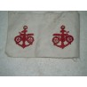 Distintivo fregio marina militare coppia motociclista