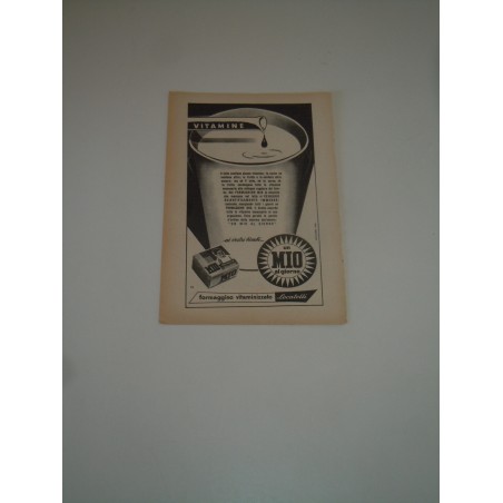 Pubblicità advertising Locatelli formaggino mio vitaminizzato
