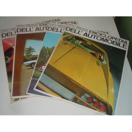 Enciclopedia dell' automobile Fabbri editore Pininfarina sequenza 1 5 del 1967