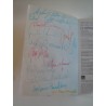 Libretto la vedova allegra teatro comunale Rovigo 194 stagione 2010 con autografi