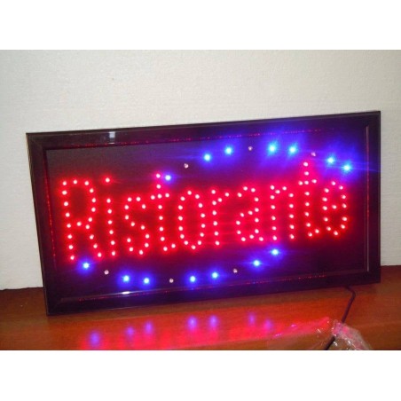 Insegna luminosa a led RISTORANTE led sign 220 volt
