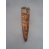 Mascherone etnico in legno arte tribale tribal art da parete