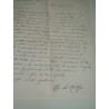 Autografo Ugo La Malfa politico partito repubblicano