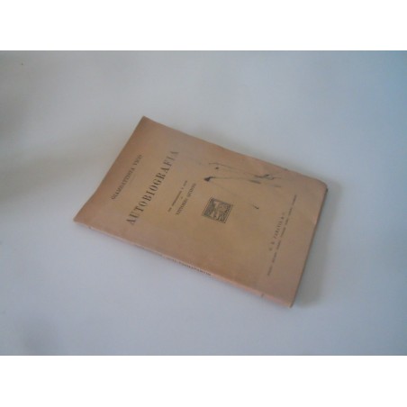 Autobiografia Giambattista Vico note Vittorio Quinto Paravia 1940