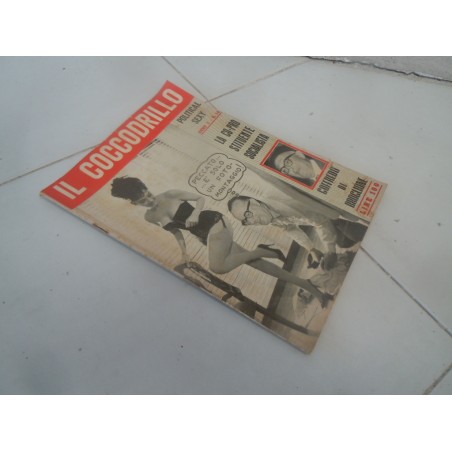 Rivista Il coccodrillo political sexy n 14 del 15 novembre 1966