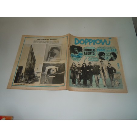 Rivista Doppiovù n 8 maggio 1977 Jimi Hendrix porci con le ali